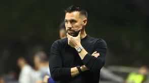 Francesco Farioli durante o Sp. Braga-FC Porto