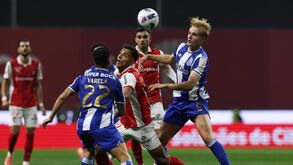 Froholdt em ação no Sp. Braga-FC Porto