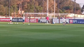 As imagens de Ricardo Velho no treino da Seleção Nacional 