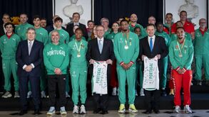 António José Seguro recebeu comitiva portuguesa em Belém