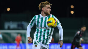 Ole Pohlmann em ação pelo Rio Ave