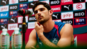 Gonçalo Guedes falou em conferência de imprensa 