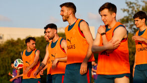 Já com Paulinho e ainda sem João Neves e Pote: o primeiro treino da Seleção Nacional no México