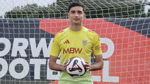 António Luís, jovem guarda-redes do Benfica