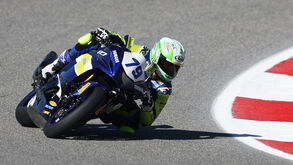 Tomás Alonso fica no último lugar da 'superpole' em Sportbike em Portimão