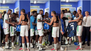 Jogadores da Mauritânia disputaram camisolas da Argentina após particular na Bombonera