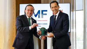 Pedro Proença assina acordo de cooperação com a federação mexicana de futebol