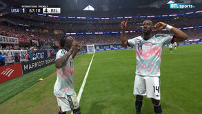 Depois de Debast foi a vez de Lukebakio: extremo do Benfica aponta golaço pela Bélgica frente aos EUA