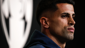 João Cancelo em conferência de imprensa pela Seleção Nacional