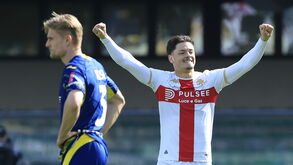 Vitinha celebra golo na Serie A