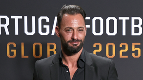 Beto Pimparel à chegada à Gala do Portugal Football Globes 2025
