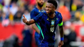 Vinícius Júnior na seleção do Brasil