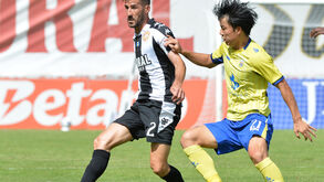 João Aurélio já no relvado