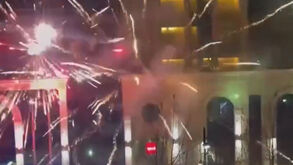 Seleção da Turquia 'acordada' por fogo de artifício no Kosovo