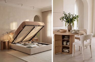 Mobiliário multifuncional Klast otimiza espaços pequenos com arrumação e design elegante