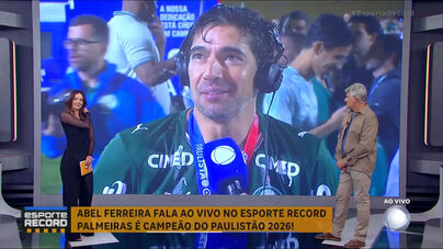 Abel Ferreira revê-se em Ayrton Senna e atira: «Só quero ser uma pessoa normal, comer feijão com arroz...»
