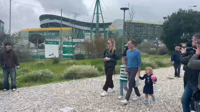Varandas chegou ao Pavilhão João Rocha vestido… de azul