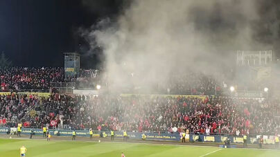 Incêndio no Arouca-Benfica