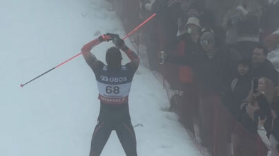 Britânico bebe álcool durante prova de esqui de fundo: «Estou completamente bêbado»