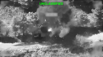 Novas imagens mostram ataques dos EUA no Irão