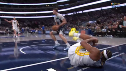 Arrepiante: Moses Moody tentou afundanço e acabou a sofrer grave lesão