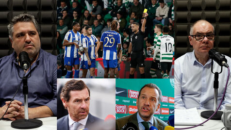 Análise completa ao Sporting-FC Porto: dos erros e falta de coragem da arbitragem ao discurso perigoso dos presidentes Varandas e Villas-Boas