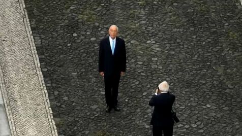 Uma imagem que fica: Marcelo Rebelo de Sousa despede-se de Belém ao fim de 10 anos