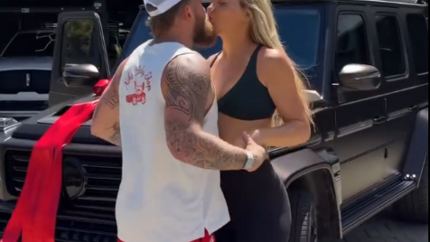 Jake Paul oferece Mercedes avaliado em mais de milhão de euros à noiva Jutta Leerdam