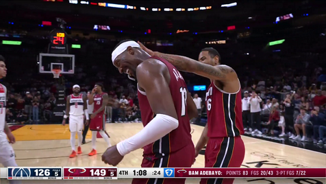 Bam Adebayo marca 83 pontos, supera registo de Kobe Bryant e entra para a história da NBA