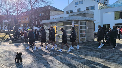 Sporting passeia em Bodo