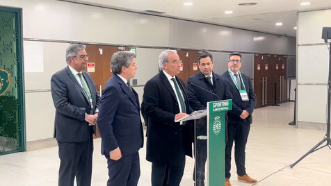 Presidente da MAG do Sporting anuncia resultados das eleições e explica discrepância no número de votantes