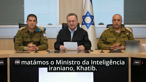 Israel anuncia morte do ministro dos Serviços de Informações do Irão 