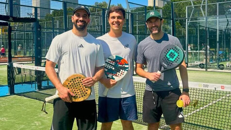 Ruben Amorim e Hugo Viana novamente juntos em clube de padel