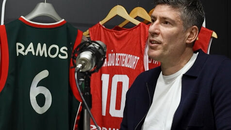 Sérgio Ramos: 55 pontos após contrariar Carlos Lisboa, estágio insólito no Benfica e a evolução de Neemias