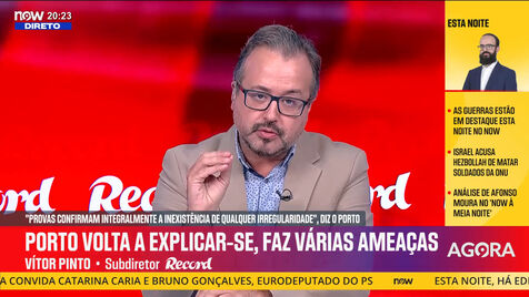 Vítor Pinto: «FC Porto vai revelar imagens de videovigilância que mostram o treinador do Sporting ativo a dar instruções e a festejar no fim»