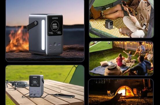 Powerbank Ugreen: energia portátil para acampamentos e atividades ao ar livre