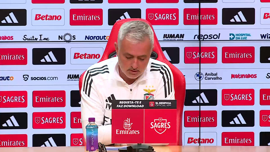 Treinador do Benfica fala do jogo com o Real Madrid