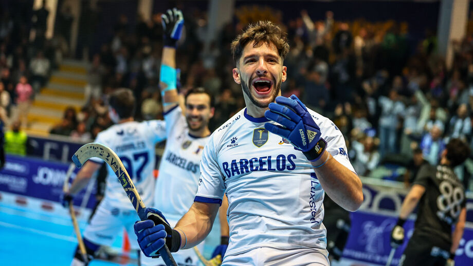 OC Barcelos vence Sporting em jogo de hóquei emocionante