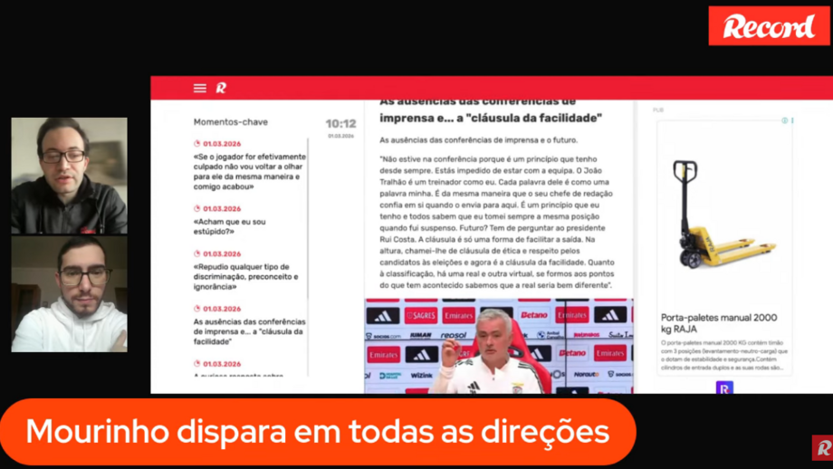 Os temas que marcam a atualidade desportiva desta segunda-feira