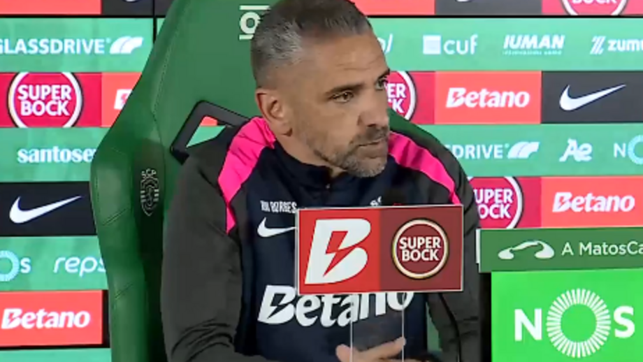 Nomeação de Cláudio Pereira para o clássico com o FC Porto também foi comentada pelo técnico