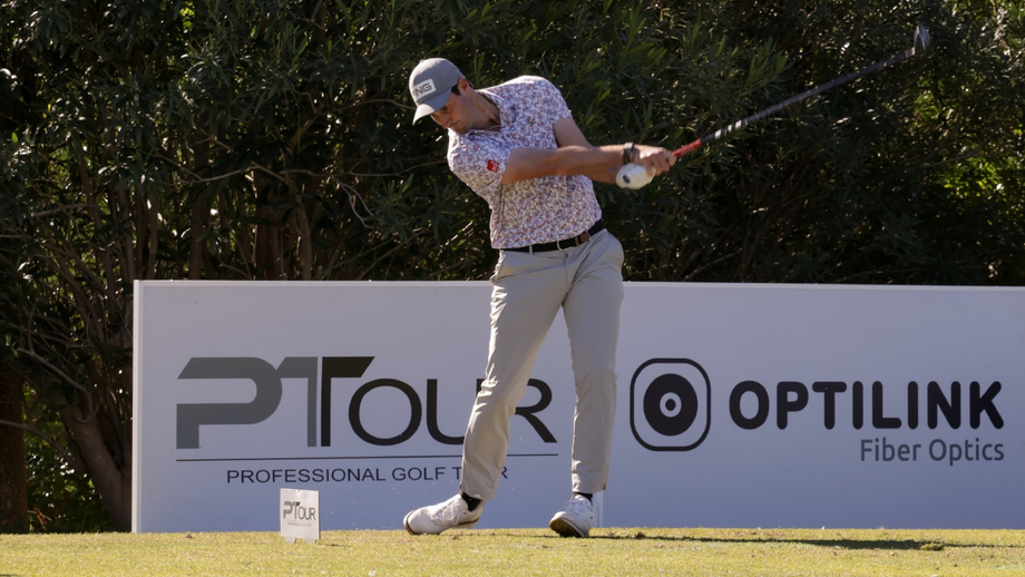 Tomás Melo Gouveia no PGA Aroeira Open, em Almada