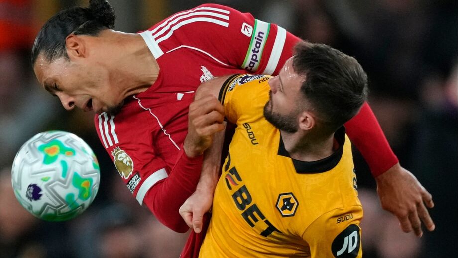 Van Dijk comenta derrota do Liverpool frente ao Wolverhampton
