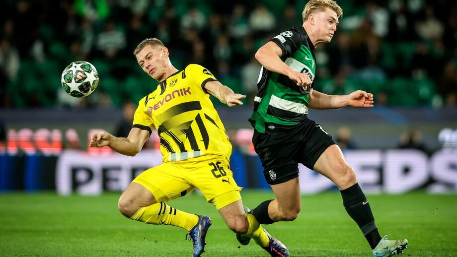 Julian Ryerson em duelo com 'leão' Conrad Harder