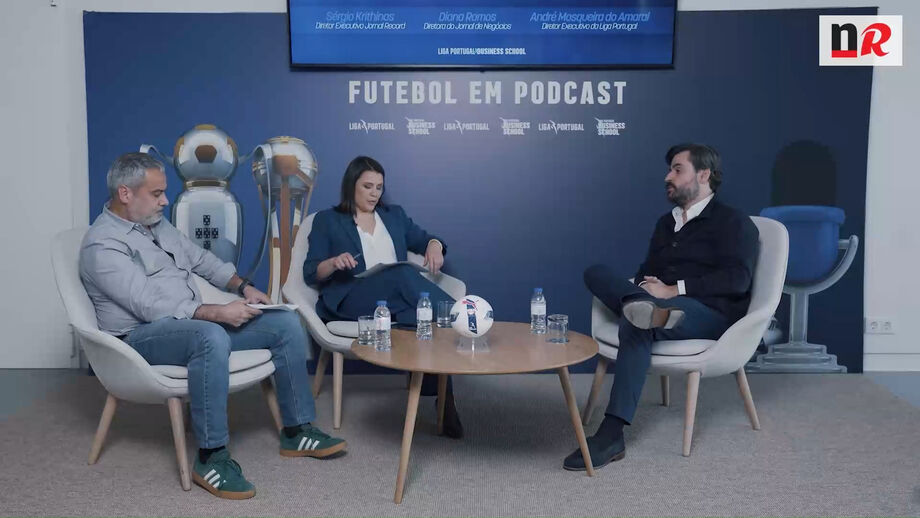 André Mosqueira do Amaral, diretor-executivo da Liga Portugal, é o convidado do Negócios Record
