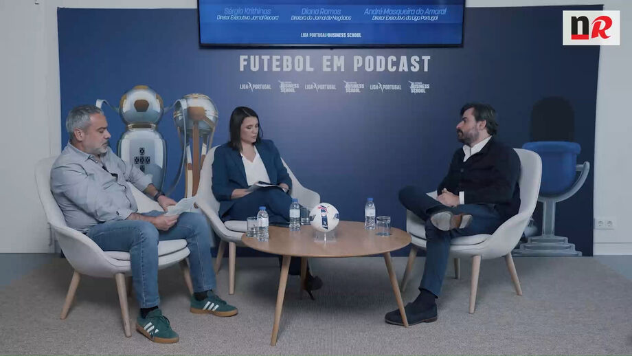 André Mosqueira do Amaral, diretor-executivo da Liga Portugal, é o convidado do Negócios Record