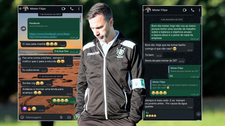 Filipe Linz treinava equipa feminina do Guia