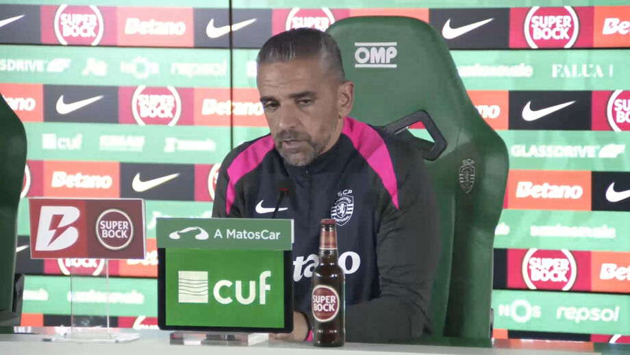 Treinador do Sporting 'respondeu' ao presidente do FC Porto