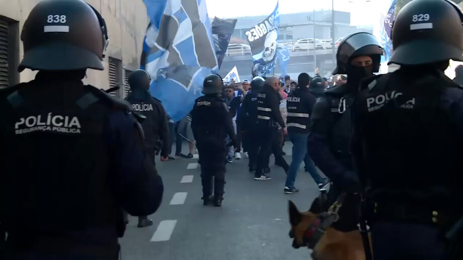 Momento foi testemunhado e relatado pela jornalista da CMTV Francisca Laranjo