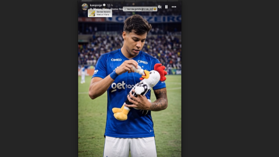 O story provocatório de Kaio Jorge