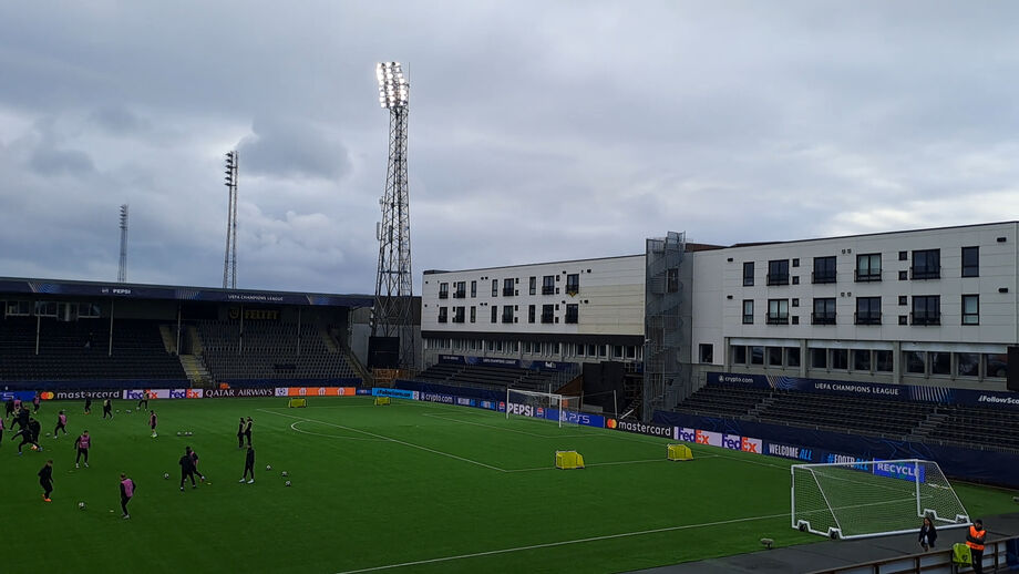 Vítor Almeida Gonçalves acompanhou o treino do adversário do Sporting